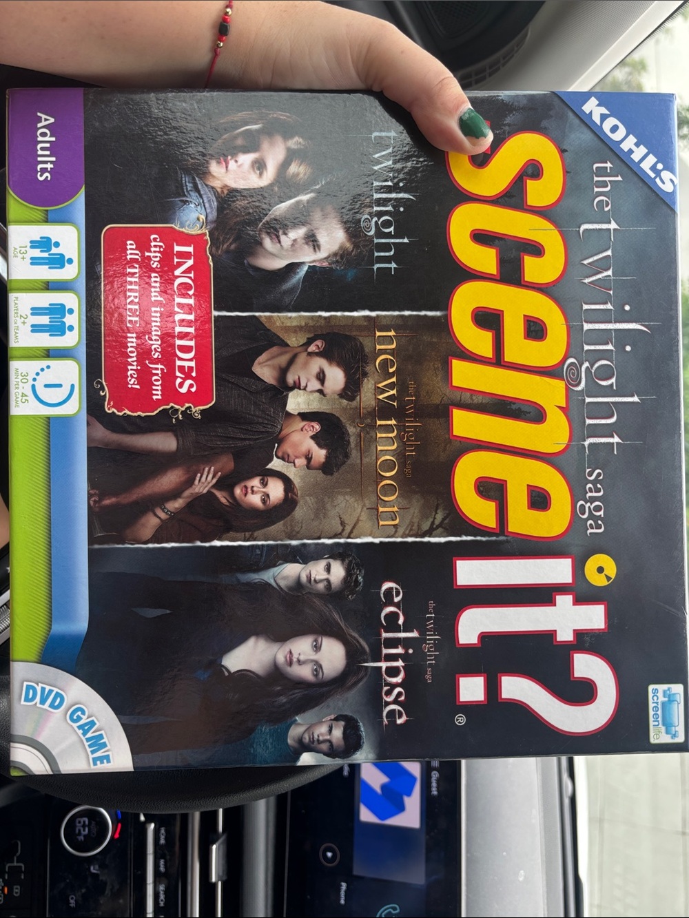 BRAND NEW |Scene It? Twilight Saga (Twilight, New Moon, Eclipse) DVD Game